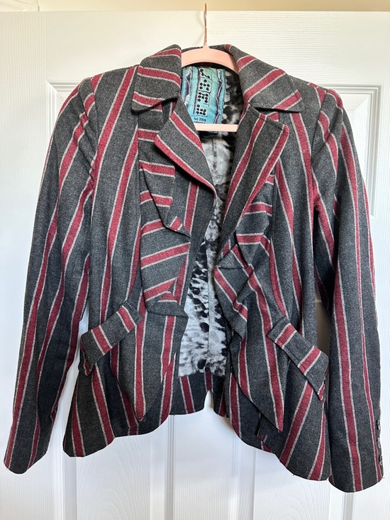 L.A.M.B. Jackets & Blazers - L.A.M.B. By Gwen Stefani striped blazer. Size 2. Fall 2009